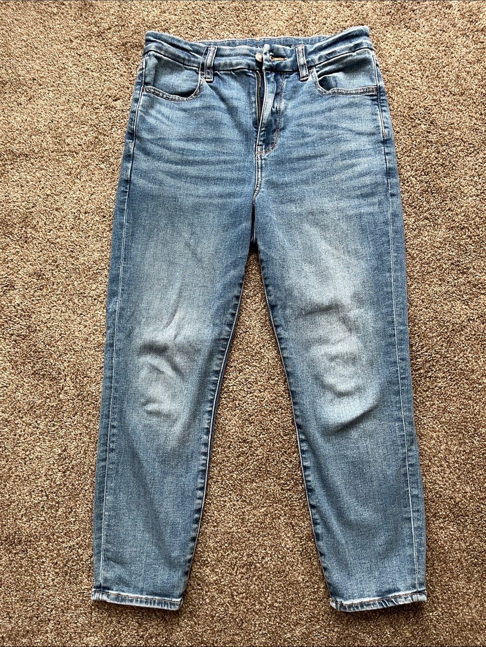 American Eagle Outfitters Light Blue Boyfriend Jeans